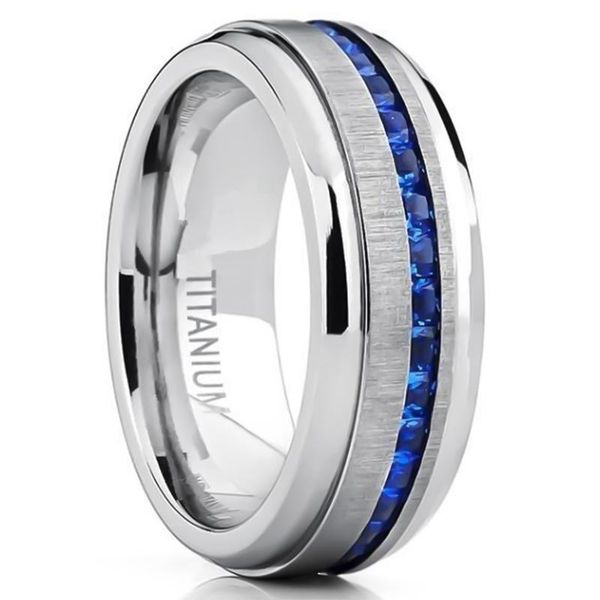 

wedding bands tungsten rings never rust fashion 8mm classic 100% carbide ring for men women, Slivery;golden