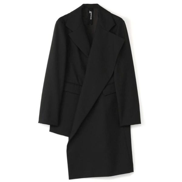 

winter yamamoto asymmetrical jacket men's suit suits & blazers, White;black