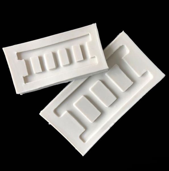 Nuovo stampo per torta in silicone fai da te design a scala strumento per decorare la torta del fondente caramelle al cioccolato stampo per pasta polimerica stampo per pasta di gomma SN3260