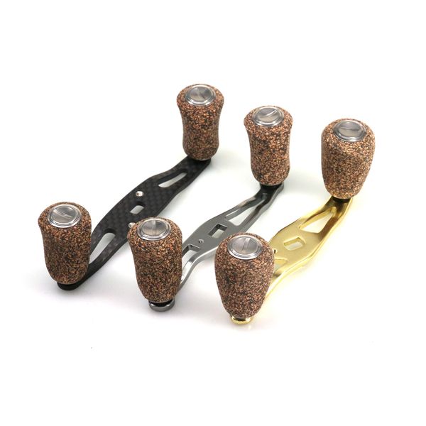 

8*5mm 7*4mm carbon fishing reel handle knob rocke double handle for baitcasting fishing reel tackle tools