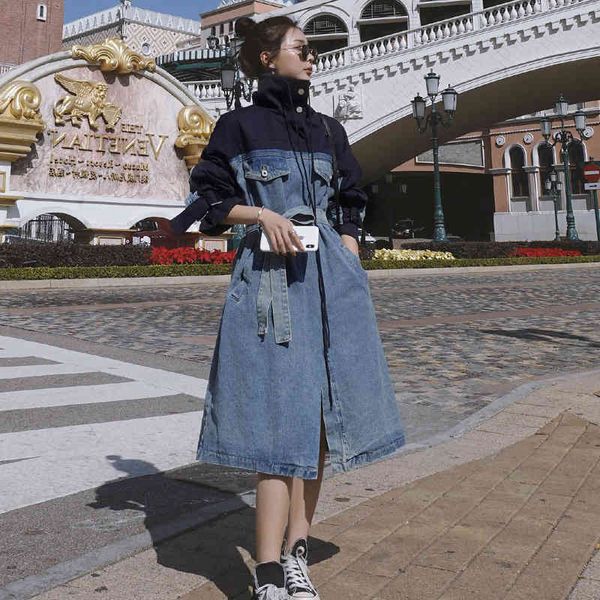 

wool trench coat for blue female long sleeve velvet-jacket woman with panels-menteaux femme, Black