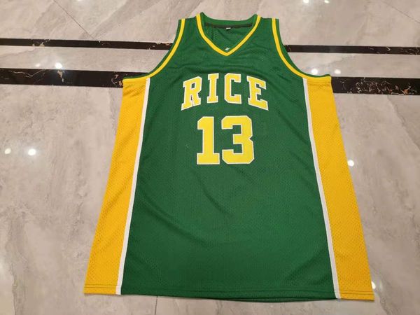rara maglia da basket uomo gioventù donna vintage 13 Felipe Lopez serie limitata RICE High School taglia S-5XL personalizzato qualsiasi nome o numero
