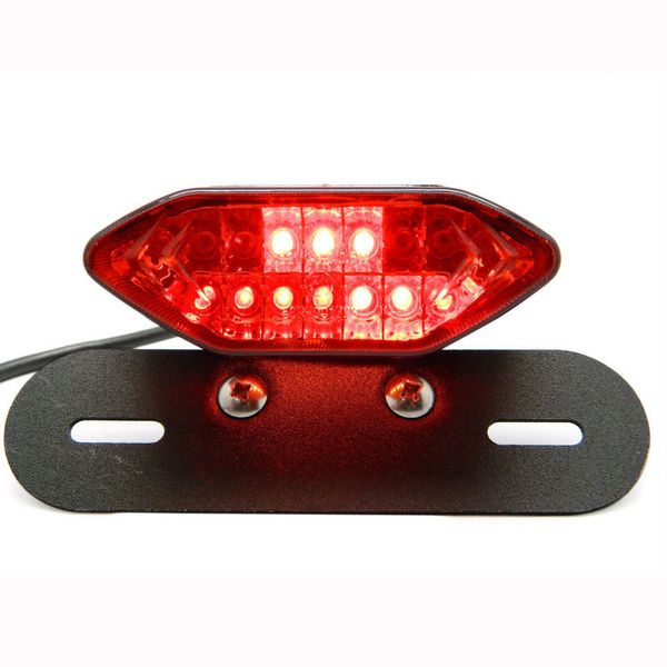 

racer harley motorcycle mobile led license plate brake lighting turn signal