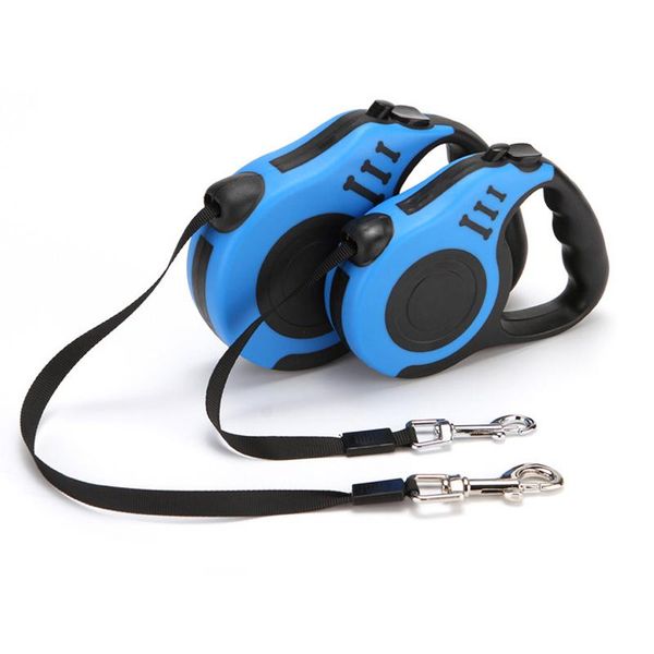 

3m/5m retractable dog leash automatic flexible puppy cat traction rope belt for small medium dogs pet products collars & leashes