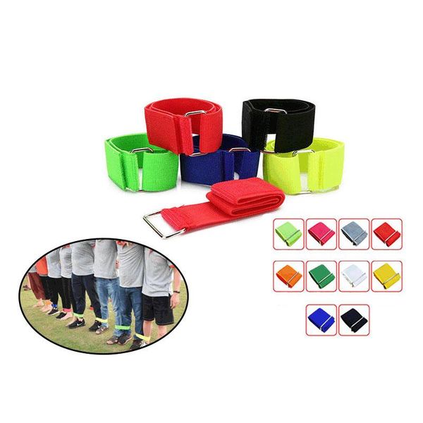 

jump ropes 3-legged race bands elastic tie rope strap band perfect for game carnival field day backyards als88