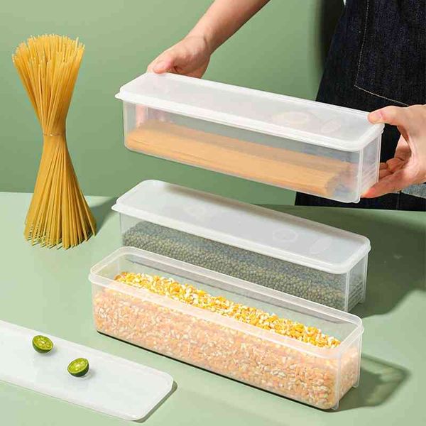 

5650. spaghetti long chopsticks noodle storage fresh-keeping vertical and horizontal multipurpose tableware finishing box