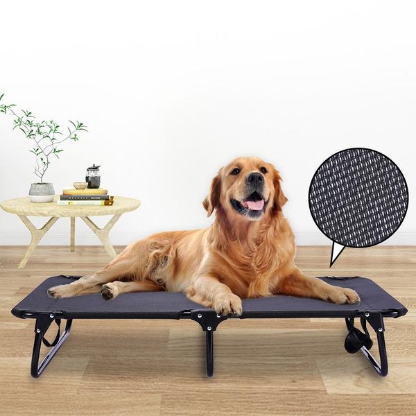 

dog bed anti-moisture for foldable sleeping beds large dogs breathable hanging sofa nest camas para perros kennels & pens