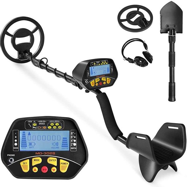 

metal detector for kids & adults ,adjustable height, shovel headphone outdoor treasure hunting detecting detectors