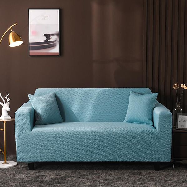 

chair covers jacquard stretch sofa cover solid color all-inclusive dustproof non-slip futon single and double three-seat cushion
