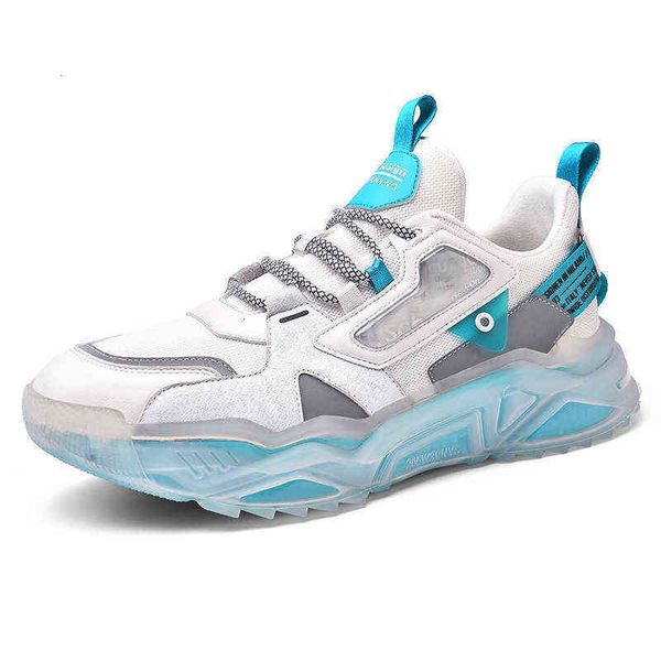 

daddy shoes men ins2021 spring british popcorn casual fashion men's light running