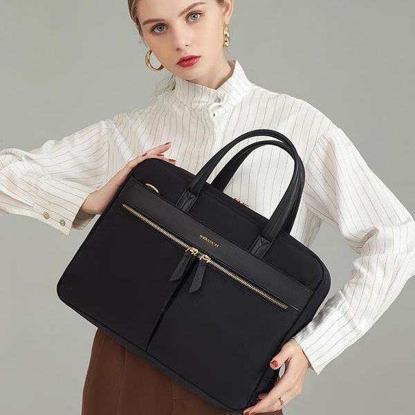 

briefcases women lapbriefcase computer bag business document organizer ipad tote ladies handbag messenger purse strap pouch accessories