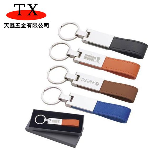 

key rings scalp metal mercedes benz leather chain 4s store gift car, Slivery;golden