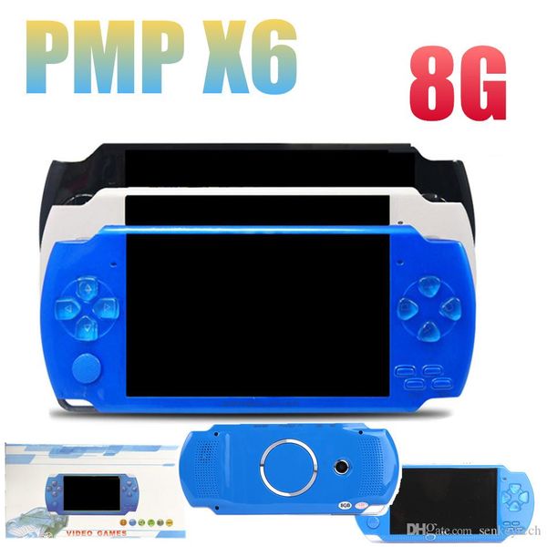 

1pcs 8gb 4.3 inch handheld pmp game console support mp3 mp4 mp5 player video e-book cameria can store 1000 games