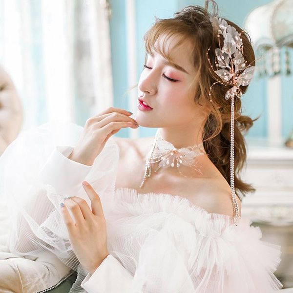 

other hairpins pearl fashion hair jewely wedding accessorice bridesmaid dress accessories tiara barrette, Golden;white
