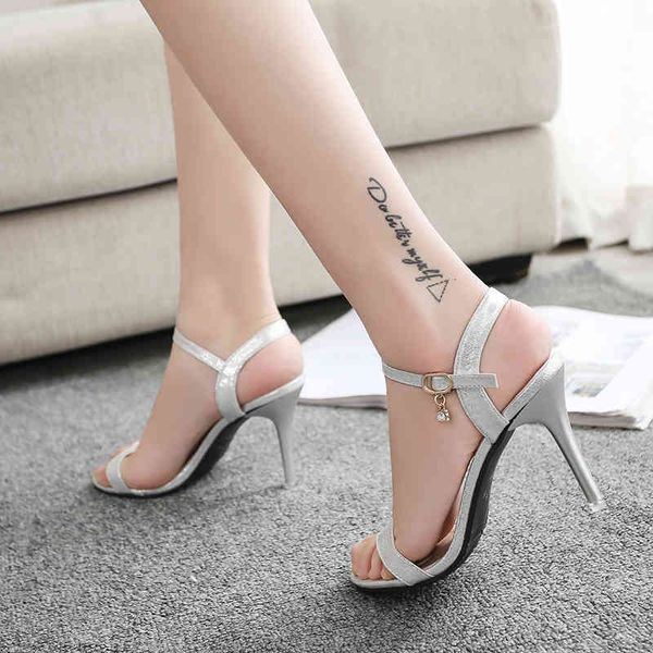 

sandals peep toe hollow out wedding party shoes for women thin heels rubber high pumps woman summer dnq2, Black