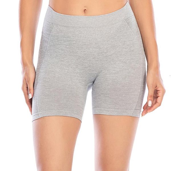 

women's shorts woman summer solid color seamless design high waist womens clothing sportswear 7zot, White;black