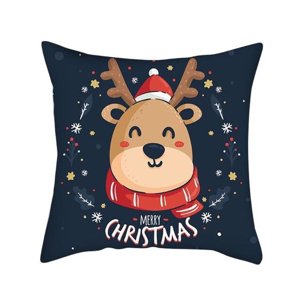 

cushion/decorative pillow santa claus christmas tree printed cushion cover el home sofa case 45 * 45cm decoration party holiday gift
