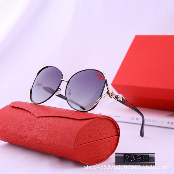 

viper glasses2021 new polarizing card home for men and women sunglasses fashion large frame slim face tr90 glasses 2399, White;black