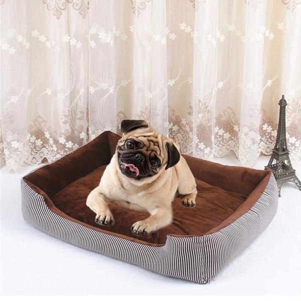 

kennels & pens 4 color pet dog bed warming dogs house soft material nest fall and winter warm kennel for cat puppy cushion g7