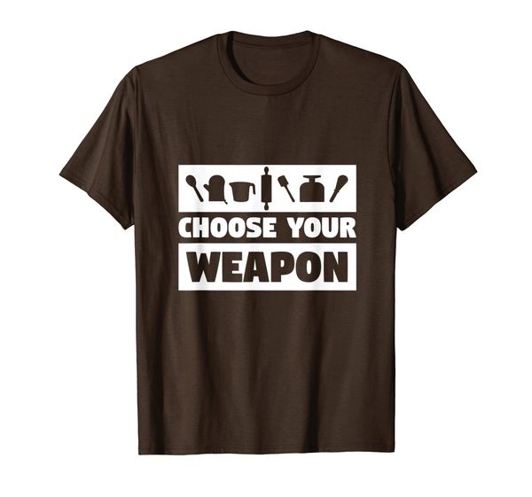 

Choose Your Weapon Chef T-Shirt, Mainly pictures