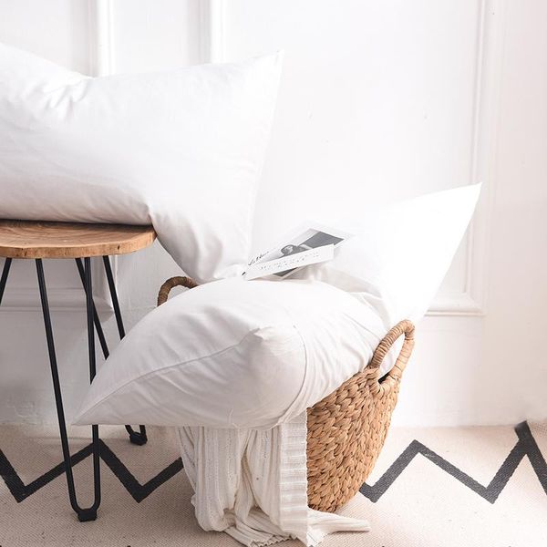 

pillow case solid color cotton pillowcase white black gray comfortable sleeping cover 1/2pcs 48x74cm pillowcases