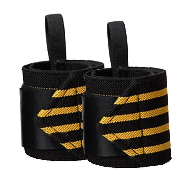 

wrist support bracers bandage protector tape fitness 1 pair x weightlifting protective gear one pair, single, Black;red