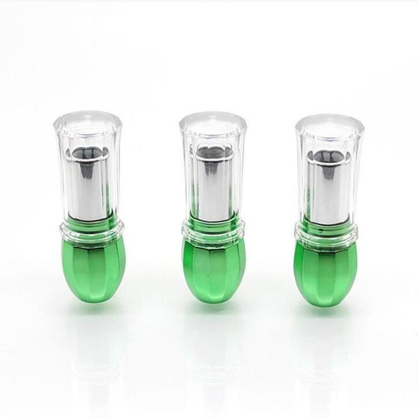 

storage bottles & jars wholesale 12.1mm lip tubes stick containers green beayty lipstick lipgloss cosmetic refillable