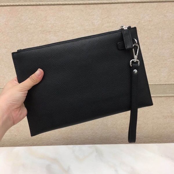 

woven shopping bag large capacity package handbag plain fashion genuine leather open interior zipper bag smooth surface