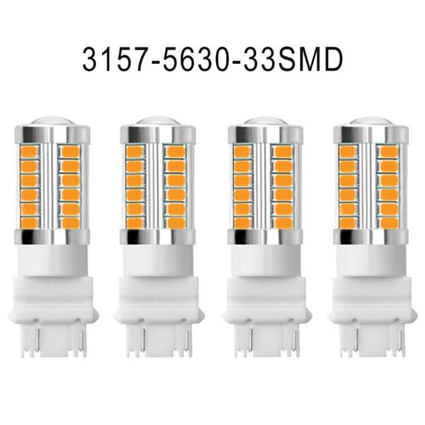 

emergency lights reverse 3157 led bulbs turn signal useful 5630 33smd 4 pcs backup