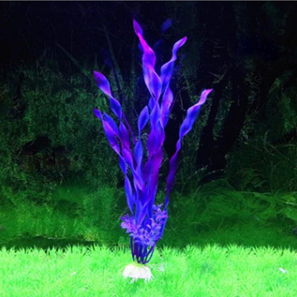 

safe practical landscape artificial water grass vivid gift accessories underwater home aquarium decor fish tank durable plant decorations