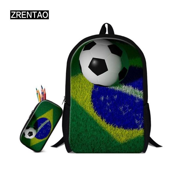 

backpack school supplies backpacks sets sportsfootball flag print for kindergarten toddlers boys girls zippered large bookbag rucksack