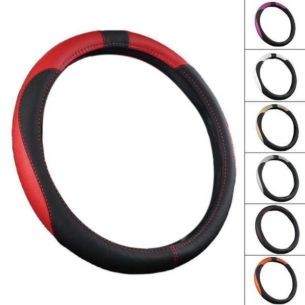 

steering wheel covers car cover sport auto steering-wheel accessory 38cm car-styling breathable