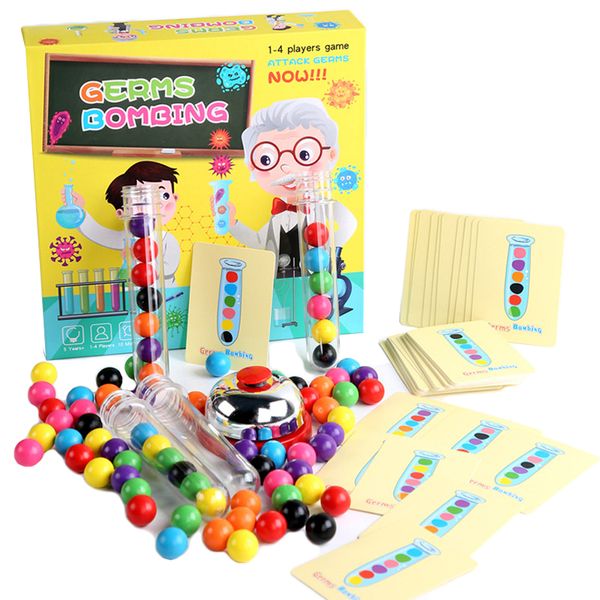

Childrens Educational Toys Clip Beads Wooden Ball Test Tube Baby Concentrated Logic Fine Motor Training Fun Teaching Aid Game