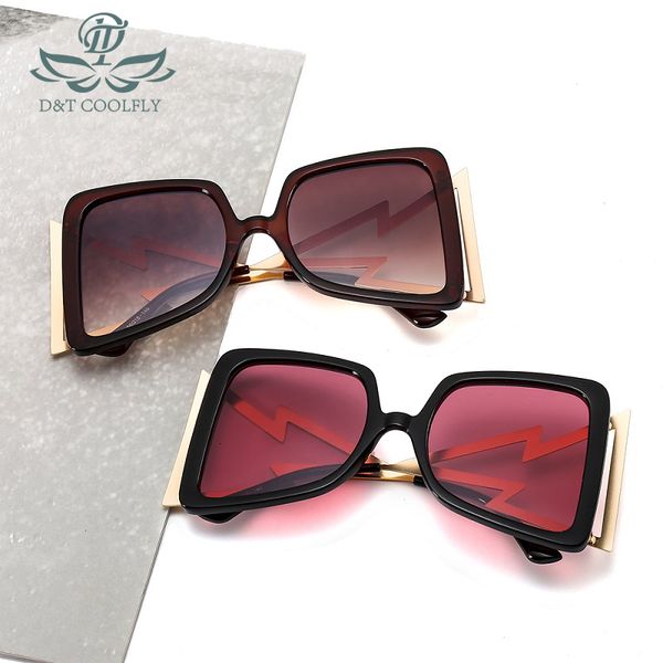 

designer sunglasses d&t 2021 shield cateye women men vintage comfortable color lens cool metal frame luxury cat eye, White;black