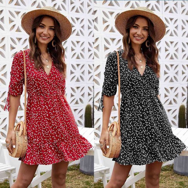 

boutique dress 2021v neck 5 / s bandage, Black;gray