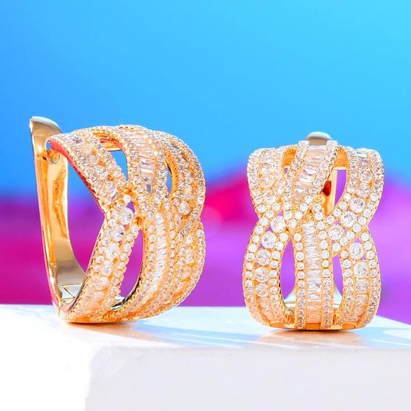 

bangle godki luxury cross stackable african for women wedding full cubic zircon crystal cz dubai bracelet party jewelry, Black