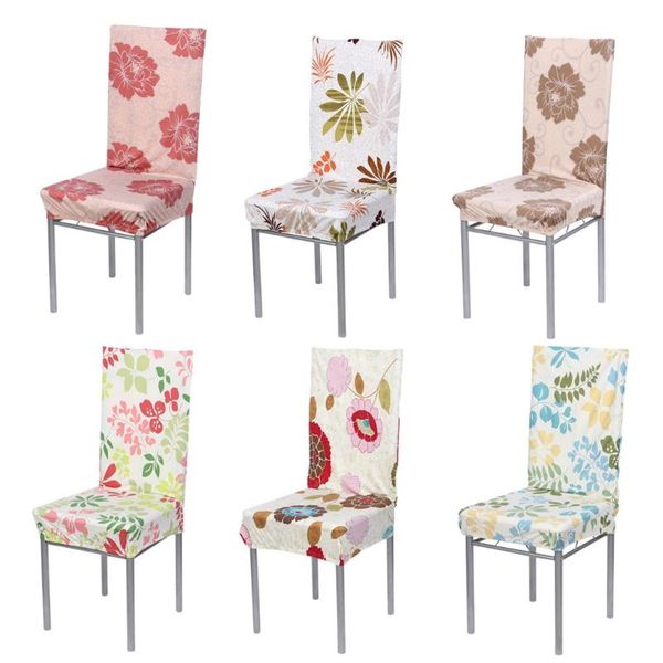 

chair covers cover dining polyester spandex seat for wedding party decoration removable stretch elastic slipcover18