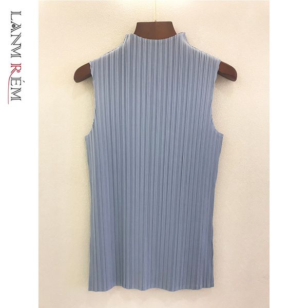 

spring autumn women shirts loose blouse o-neck sleeveless female streetwear style fashion tide 2a9124 210507, White