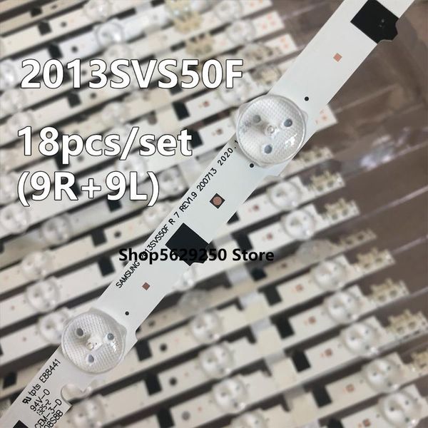 

strips 180pcs led backlight strip for samsung tv un50f6400af 2013svs50f r 7 l 9 d2ge-500scb-r3 d2ge-500sca-r3 bn96-25310a t500hvf02.4