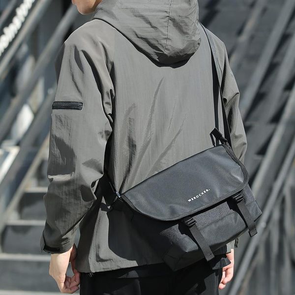 

briefcases slant bag men's fashion sports casual street one-shoulder postman