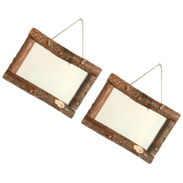

frames 2pcs 20x30cm diy wooden po mini hanging picture frame handmade crafts for home decor