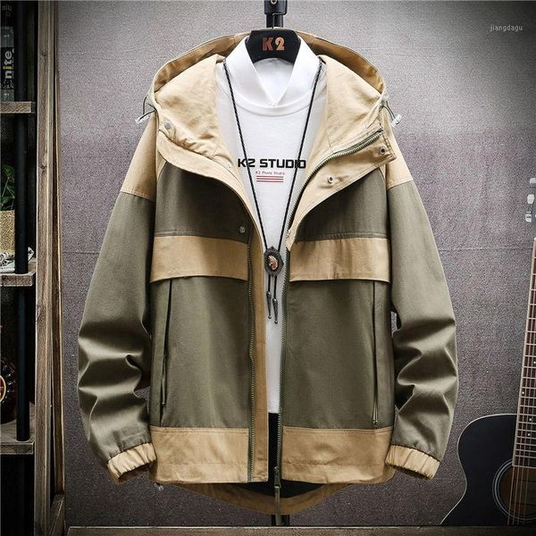 

men's jackets men full sleeve jacker spring and autumn outwear causal style overcoats, Black;brown