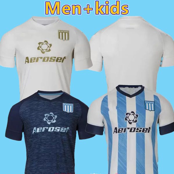 

2021 2022 racing club soccer jerseys camisetas tomÃ¡s chancalay fertoli churry rojas barbona cvitanich anÃ­bal moreno 21 22 home away lorenzo, Black;yellow