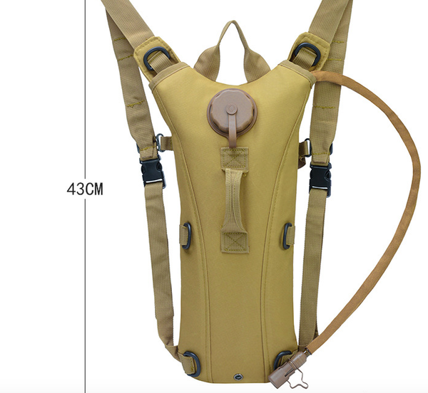

water bag backpack outdoor military camouflage bicycle riding sports 3l liner wild tactical bottles & cages