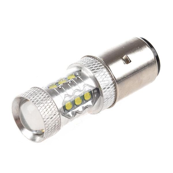 

bulbs 16 * 80w led motor bike/moped/scooter/atv headlight bulb ba20d h6