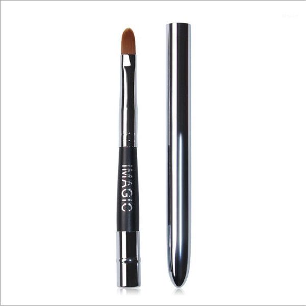 

aluminum handle soft cosmetic brush lipgloss lipstick lip gloss makeup brushes tool for lips beauty tools1