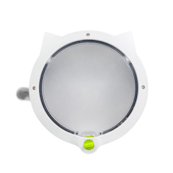 

cat carriers,crates & houses 581c small round door with 4-way lock pet plastic window lockable safe dog gate