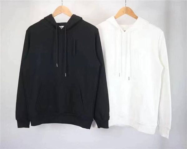 

autumn/winter new lovers' alpha-print hoodie, Black