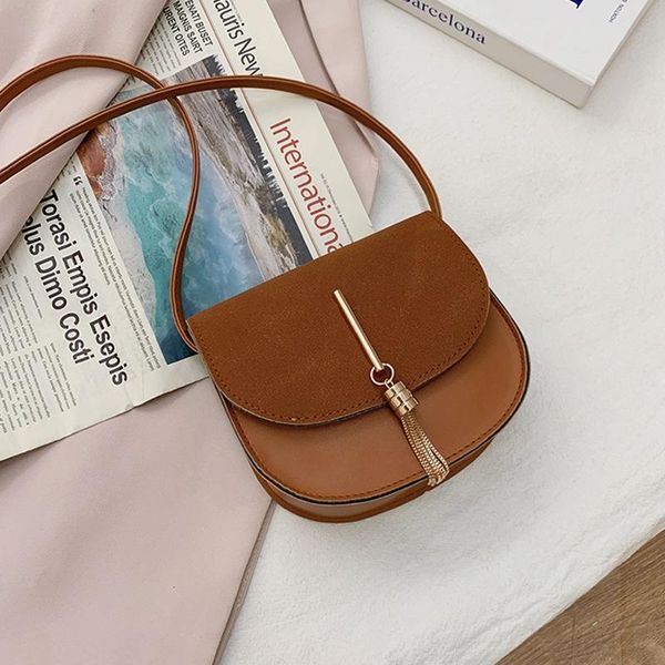 

one-shoulder saddle bags simple messenger cross body