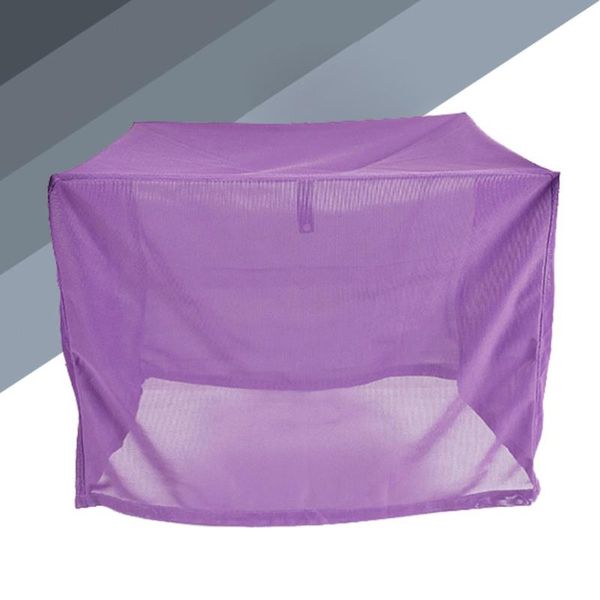 

other bird supplies strong mesh pet cage cover breathable mosquito net dog crate kennel covers - size (purple)